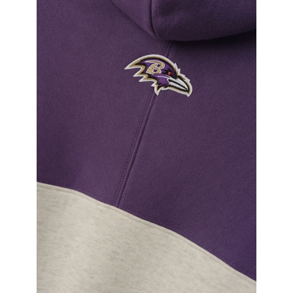 Fear of God Essentials Ravens 90s Relaxed Hoodie in Marble Heather | Sweatshirts | Coveti