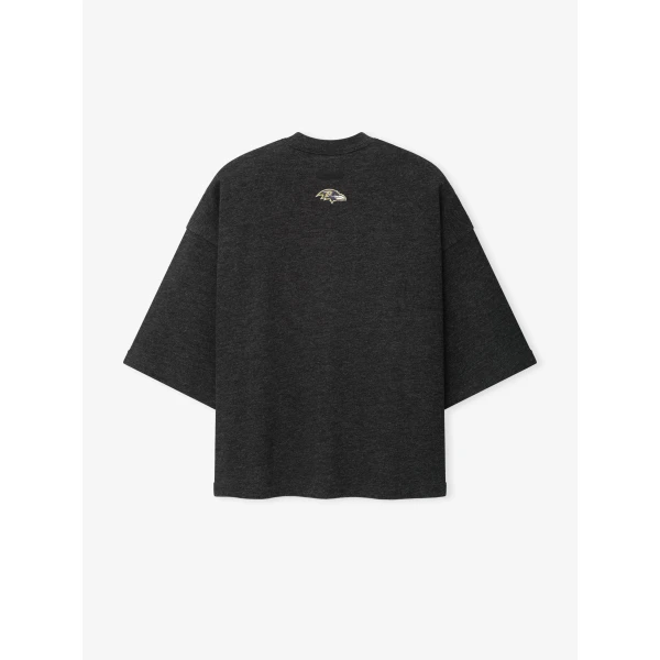 Fear of God Essentials Ravens Merch Tee in Iron Grey Heather | T-shirts & vests | Coveti