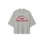 Fear of God Essentials Reds Merch Tee in Concrete Heather | Coveti