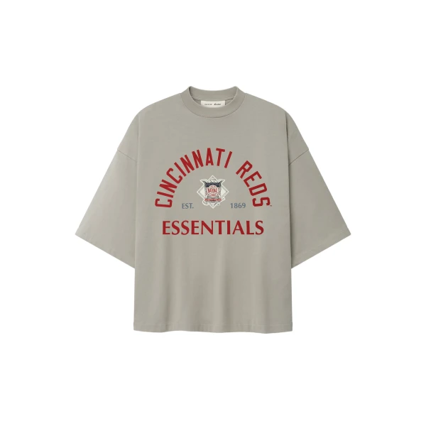 Essentials Reds National League Merch Tee in Seal