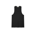 Fear of God Essentials Rib Tank in Vintage Black | Coveti
