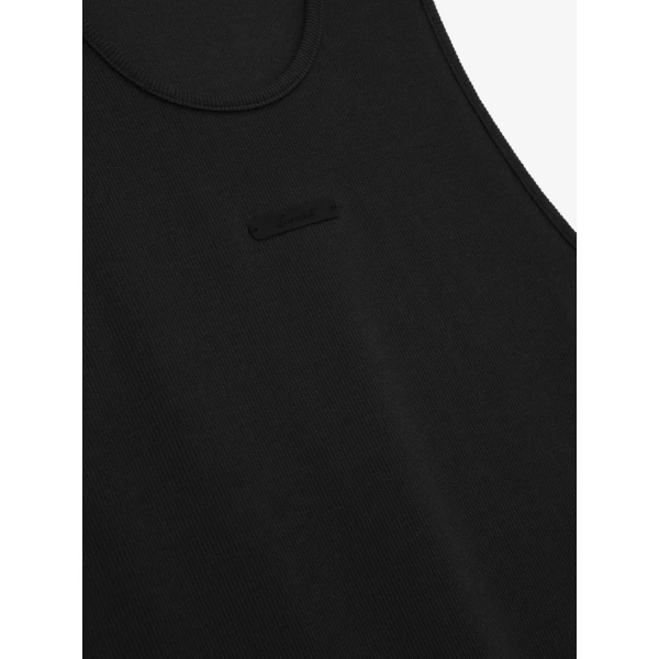 Fear of God Essentials Rib Tank in Vintage Black | T-shirts & vests | Coveti