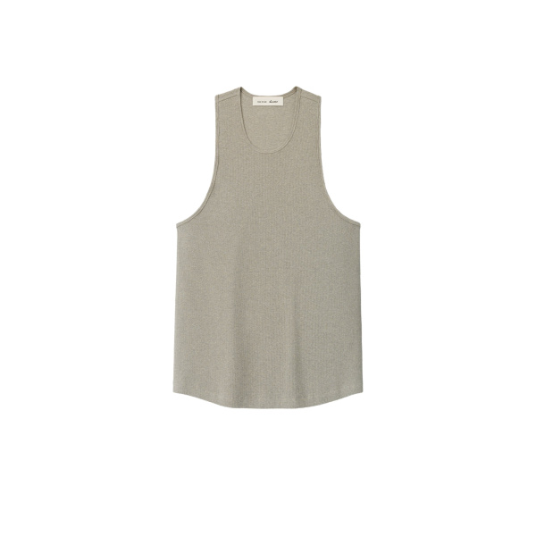 Fear of God Essentials Ribbed Essential Tank in Seal Heather | Coveti