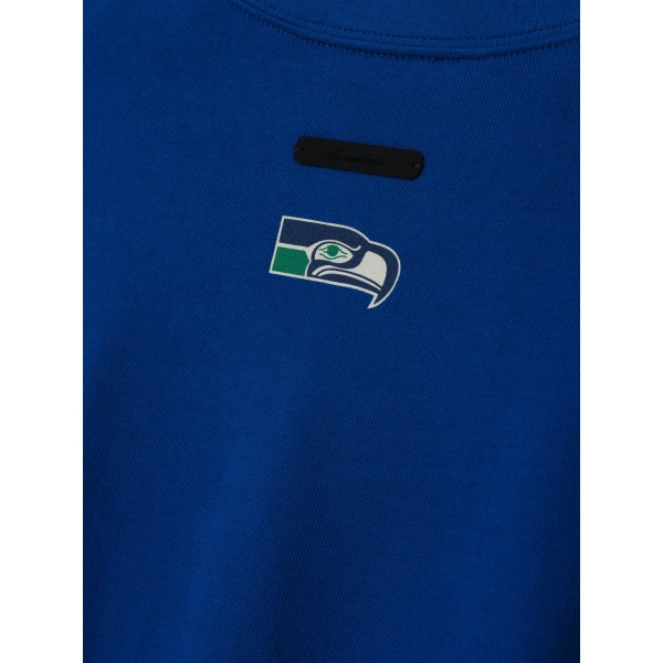 Fear of God Essentials Seahawks Merch Tee in Blue | T-shirts & vests | Coveti
