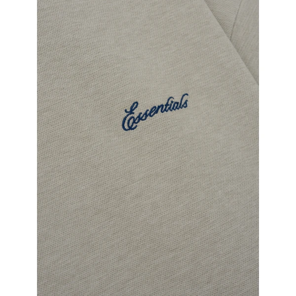 Fear of God Essentials Signature 90s Relaxed Tee in Pyrite Heather | T-shirts & vests | Coveti
