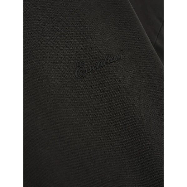 Fear of God Essentials Signature 90s Relaxed Tee in Washed Ink Black | T-shirts & vests | Coveti
