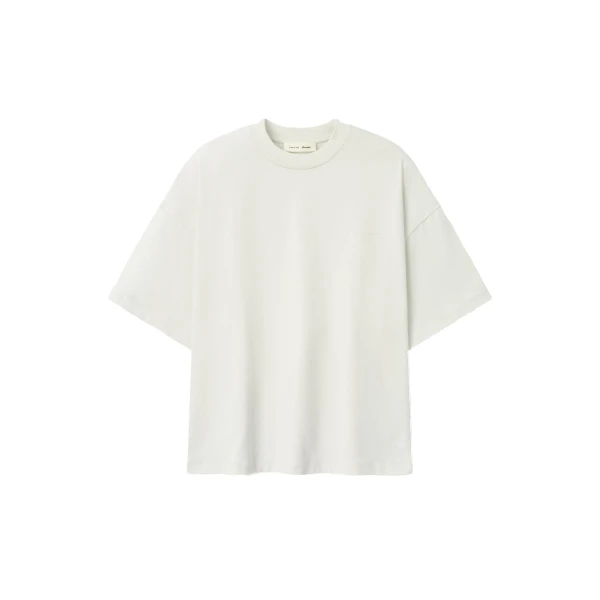 Essentials Signature 90s Relaxed Tee in Washed Ivory