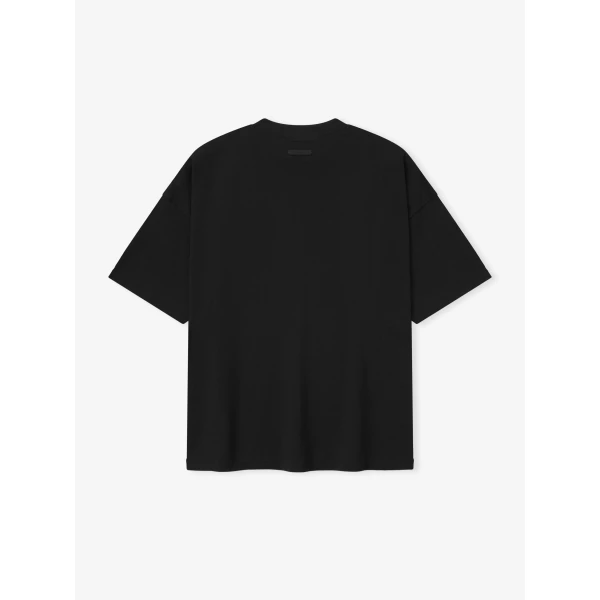 Fear of God Essentials Signature 90s Tee in Black | T-shirts & vests | Coveti