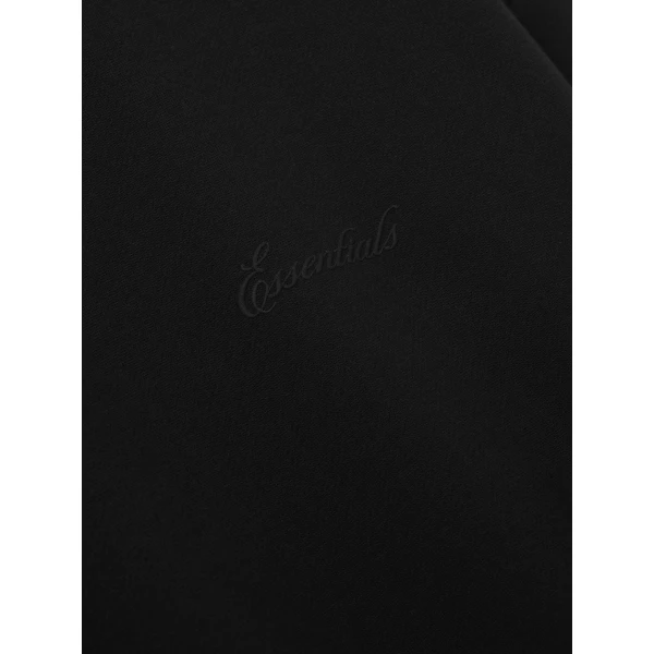 Fear of God Essentials Signature Classic Crewneck Sweatshirt in Vintage Black | Sweatshirts | Coveti