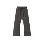 Fear of God Essentials Signature Classic Fit Flare Sweatpant in Ash Heather | Coveti