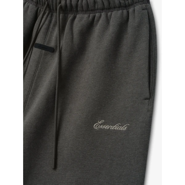 Fear of God Essentials Signature Classic Fit Flare Sweatpant in Ash Heather | Pants | Coveti