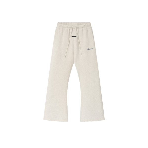 Fear of God Essentials Signature Classic Fit Flare Sweatpant in Marble Heather | Coveti