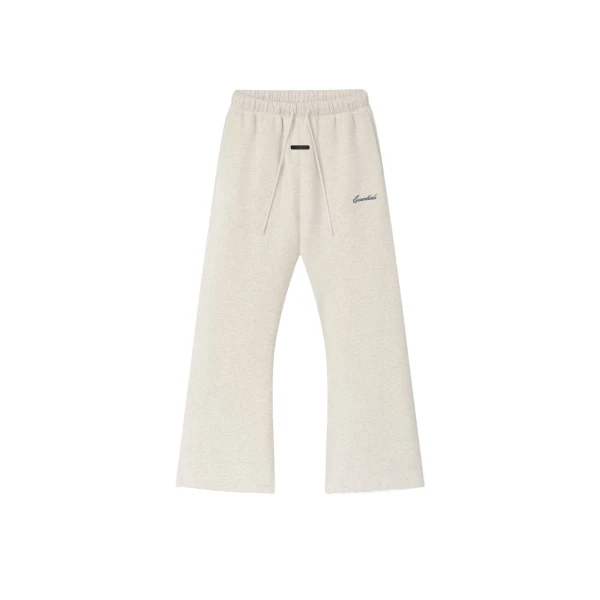 Fear of God Essentials Signature Classic Fit Flare Sweatpant in Marble Heather | Coveti