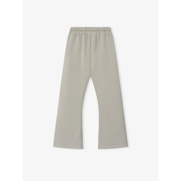 Fear of God Essentials Signature Classic Fit Flare Sweatpant in Pyrite Heather | Pants | Coveti