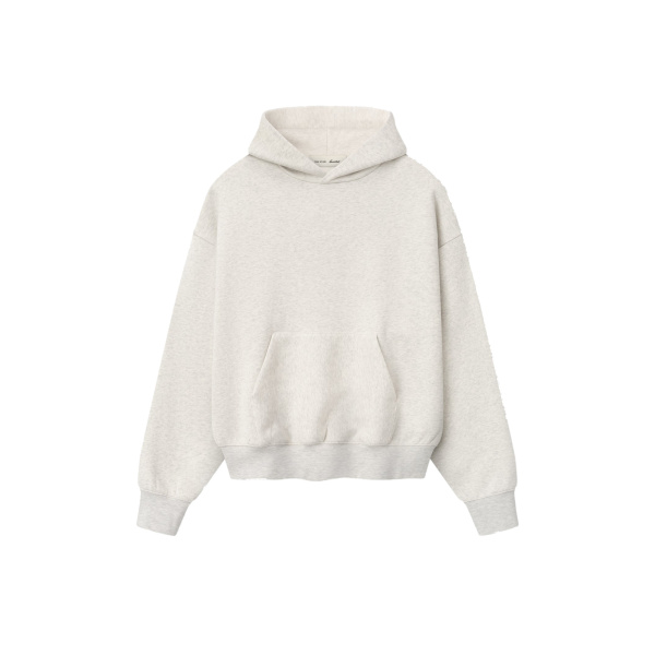 Fear of God Essentials Signature Classic Hoodie in Oatmeal Heather | Coveti