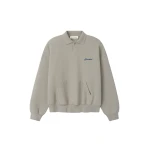 Fear of God Essentials Signature Classic Polo in Pyrite Heather | Coveti