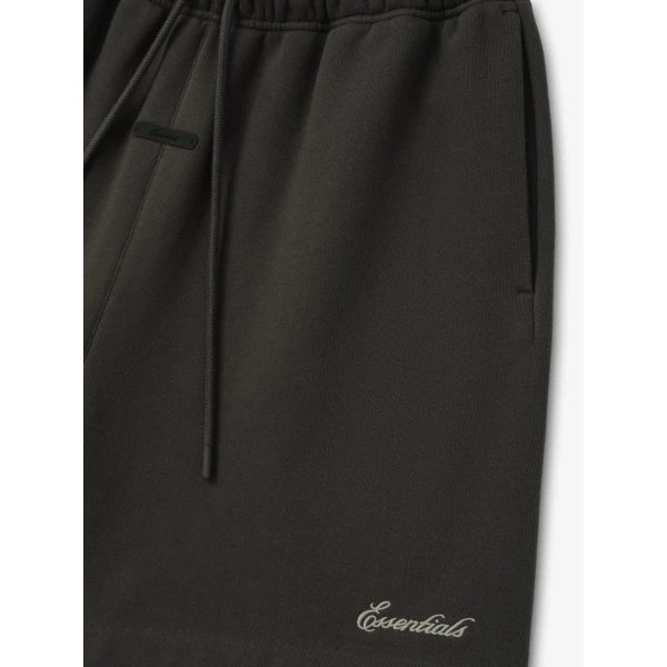 Fear of God Essentials Signature Classic Short in Ink Black | Shorts | Coveti