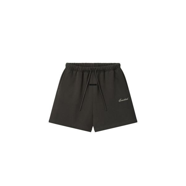 Fear of God Essentials Signature Classic Short in Ink Black | Coveti