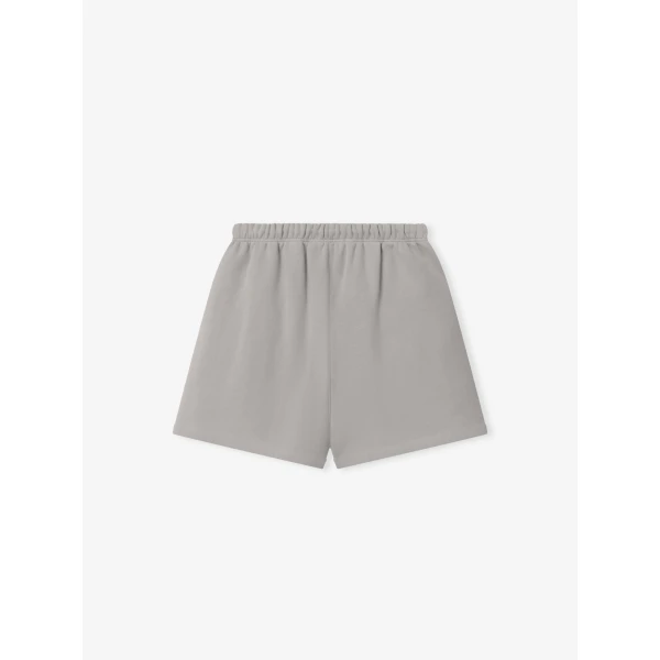Fear of God Essentials Signature Classic Short in Stone | Shorts | Coveti