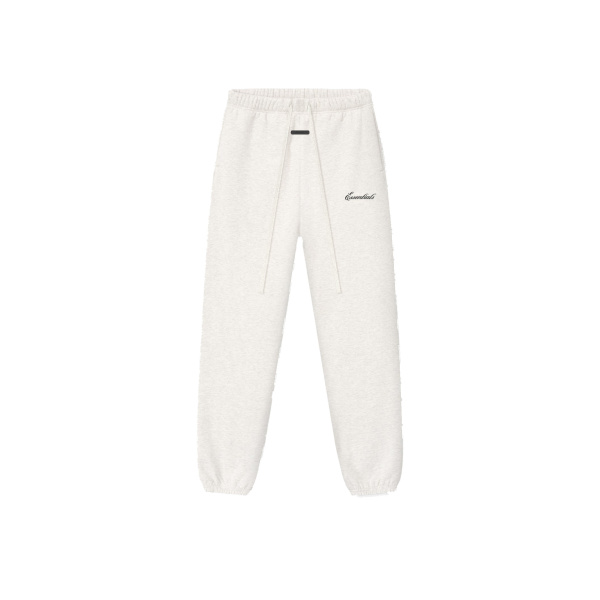 Fear of God Essentials Signature Classic Sweatpant in Oatmeal Heather | Coveti