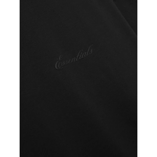 Fear of God Essentials Signature Classic Tee in Vintage Black | T-shirts & vests | Coveti