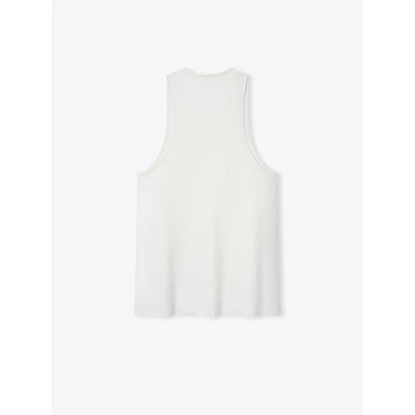 Fear of God Essentials Signature Essential Tank in Ivory | T-shirts & vests | Coveti