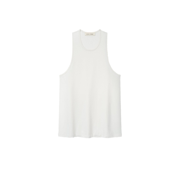 Fear of God Essentials Signature Essential Tank in Ivory | Coveti