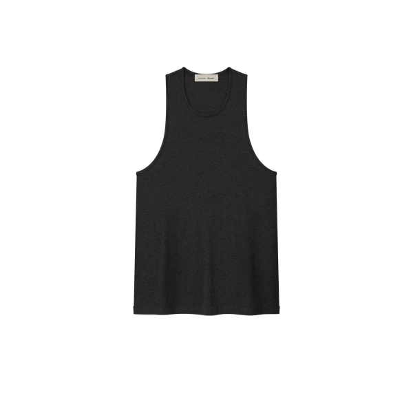 Fear of God Essentials Signature Essential Tank in Vintage Black | Coveti