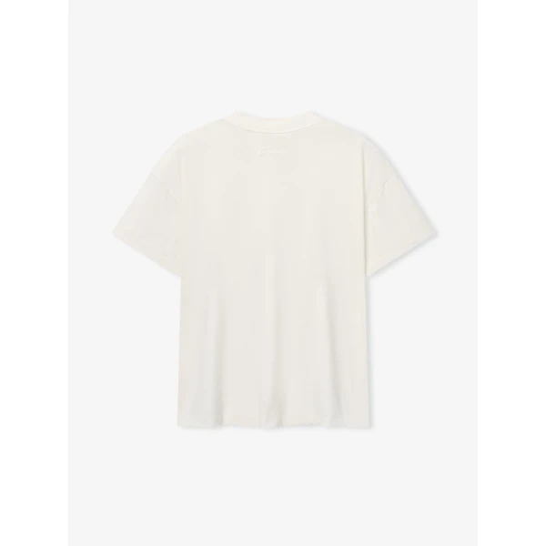 Fear of God Essentials Signature Essential Tee in Ivory | T-shirts & vests | Coveti