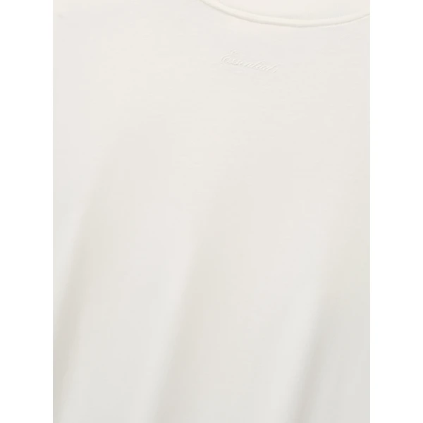 Fear of God Essentials Signature Essential Tee in Ivory | T-shirts & vests | Coveti