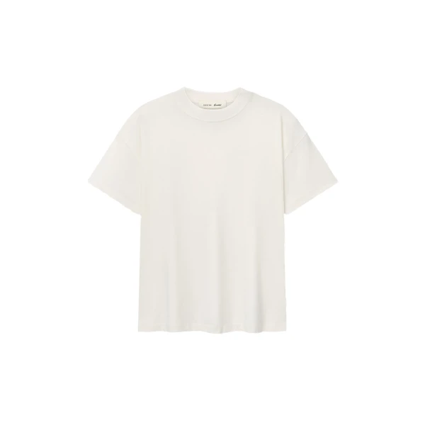 Fear of God Essentials Signature Essential Tee in Ivory | Coveti