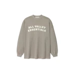 Fear of God Essentials Sport Mesh Merch Long Sleeve Tee in Seal | Coveti