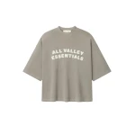 Fear of God Essentials Sport Mesh Merch Tee Boxy Fit in Seal | Coveti