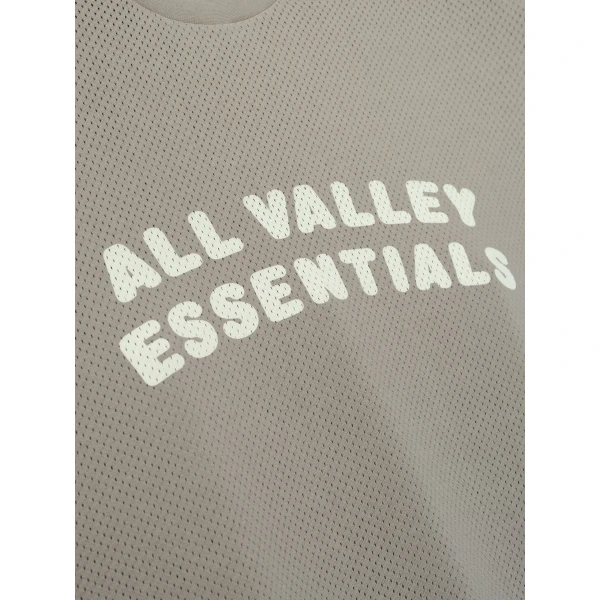 Fear of God Essentials Sport Mesh Merch Tee Boxy Fit in Seal | T-shirts & vests | Coveti