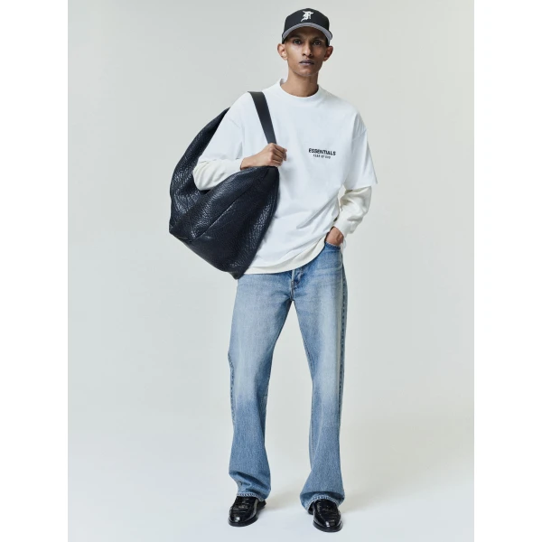 Fear of God Essentials Spring 2026 Classic Tee in Bright White | T-shirts & vests | Coveti