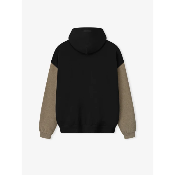 Fear of God Essentials Steelers Sport Hoodie in Black and Homestead Heather | Sweatshirts | Coveti