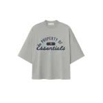 Fear of God Essentials Tigers Merch Tee in Concrete Heather | Coveti