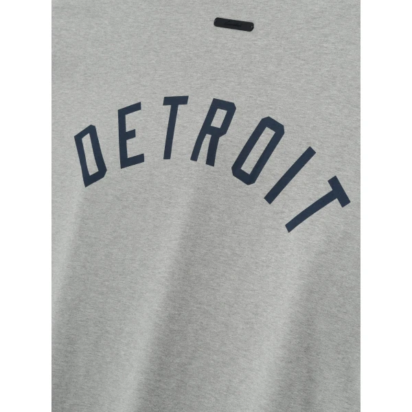Fear of God Essentials Tigers Merch Tee in Concrete Heather | T-shirts & vests | Coveti