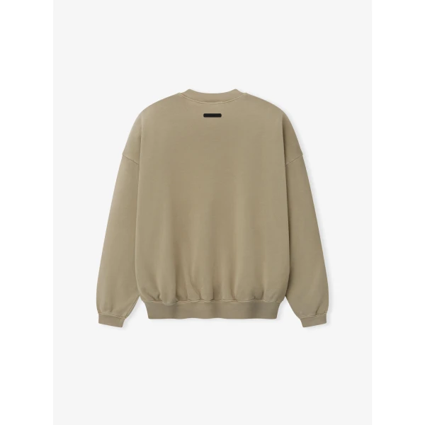Fear of God Essentials Training 90s Crewneck Sweatshirt in Faded Dune | Sweatshirts | Coveti
