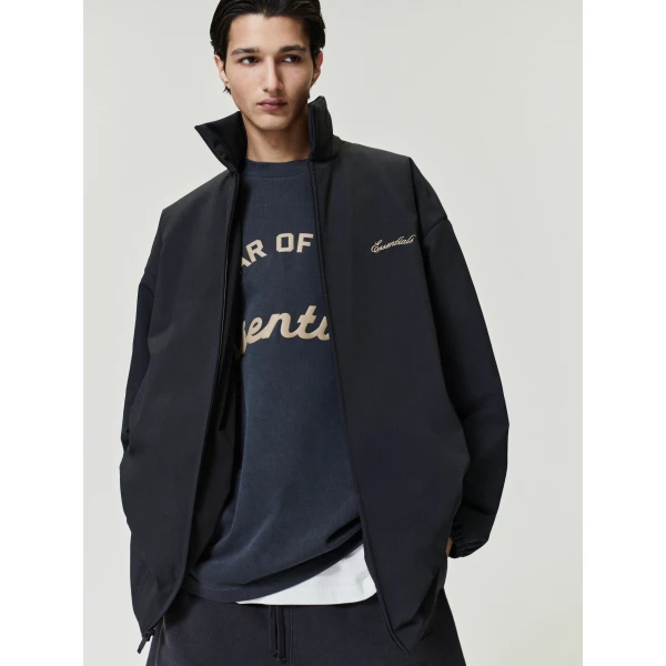 Fear of God Essentials Training 90s Tee in Faded Iron Grey | T-shirts & vests | Coveti