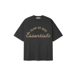 Fear of God Essentials Training 90s Tee in Faded Iron Grey | Coveti