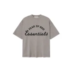 Fear of God Essentials Training 90s Tee in Faded Seal | Coveti