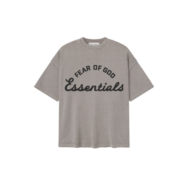Fear of God Essentials Training 90s Tee in Faded Seal | Coveti