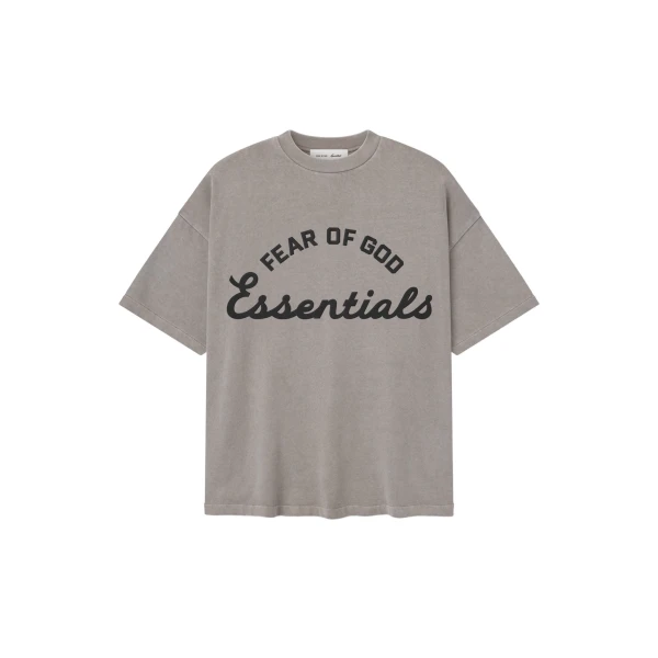 Fear of God Essentials Training 90s Tee in Faded Seal | Coveti