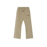 Fear of God Essentials Training Classic Flare Sweatpant in Faded Dune | Coveti
