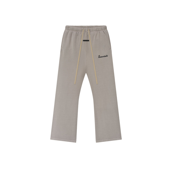 Fear of God Essentials Training Classic Flare Sweatpant in Faded Seal | Coveti