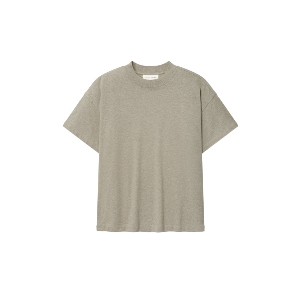 Fear of God Essentials Tri-Blend Essential Tee Slim Fit in Seal Heather | Coveti