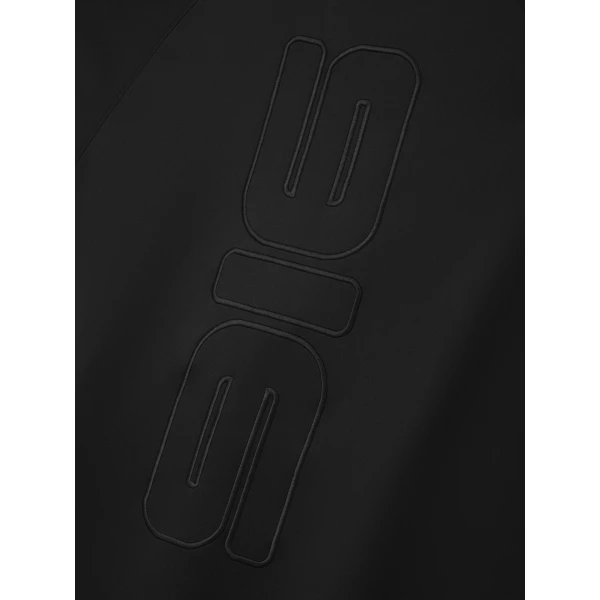 Fear of God Essentials Tricot 90s Relaxed Long Sleeve Mock Neck in Black | T-shirts & vests | Coveti