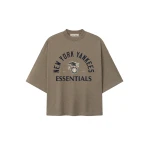 Fear of God Essentials Yankees American League Merch Tee in Homestead Heather | Coveti