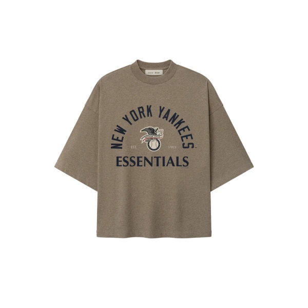 Essentials Yankees American League Merch Tee in Homestead Heather